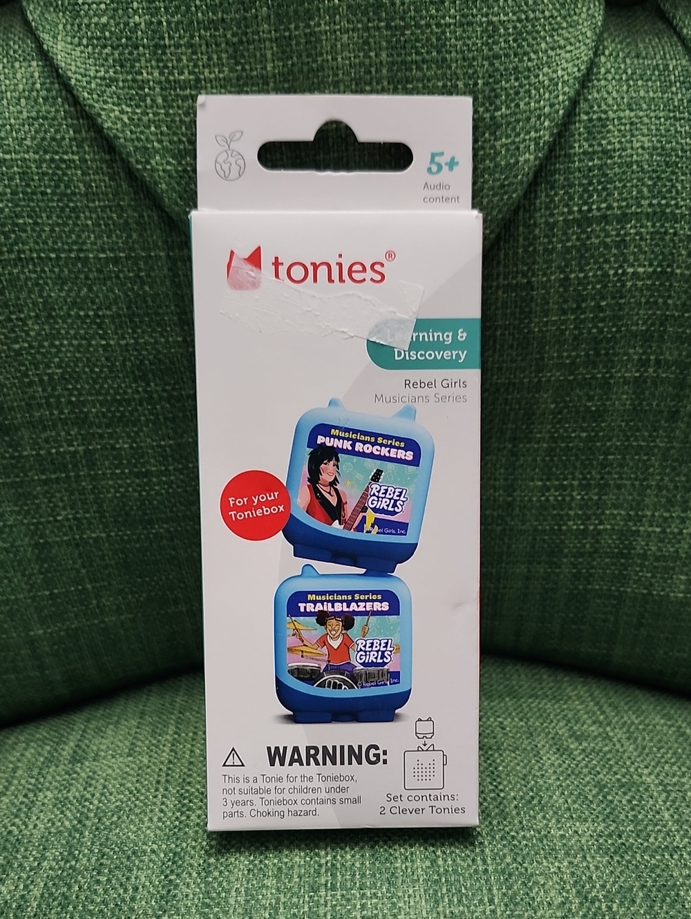 Rebel Girls Musicians Series Clever Tonies - Blue